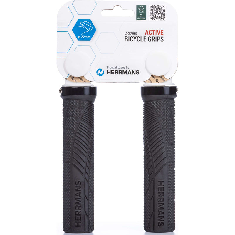 Load image into Gallery viewer, Herrmans Handvatten Shark lock 130mm zwart
