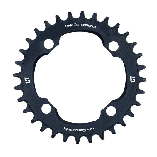 Hxr components hxr chainring - bcd 94 - 32t - black