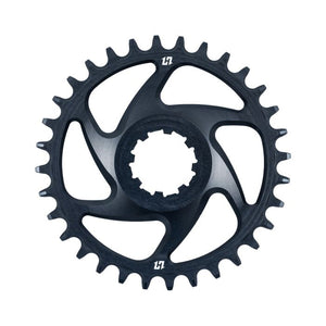 Hxr components hxr chainring - directmount - 30t - black