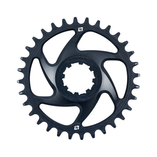 Hxr components hxr chainring - directmount - 30t - black