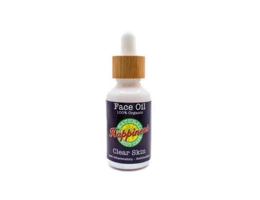 Happinesz gezichtsolie - clear skin - 30 ml