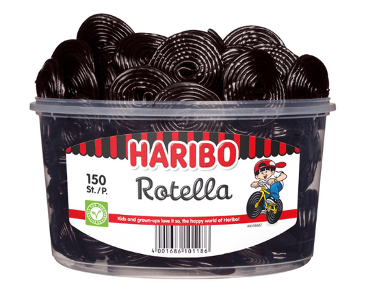 Haribo drop rotella jo-jo's (150 stuks)