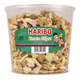 Haribo zouten rijen - snoep salmiak met fruitsmaak - 150 stuks silo