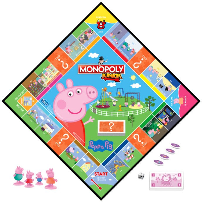 Load image into Gallery viewer, Hasbro Monopoly Junior Peppa Pig
