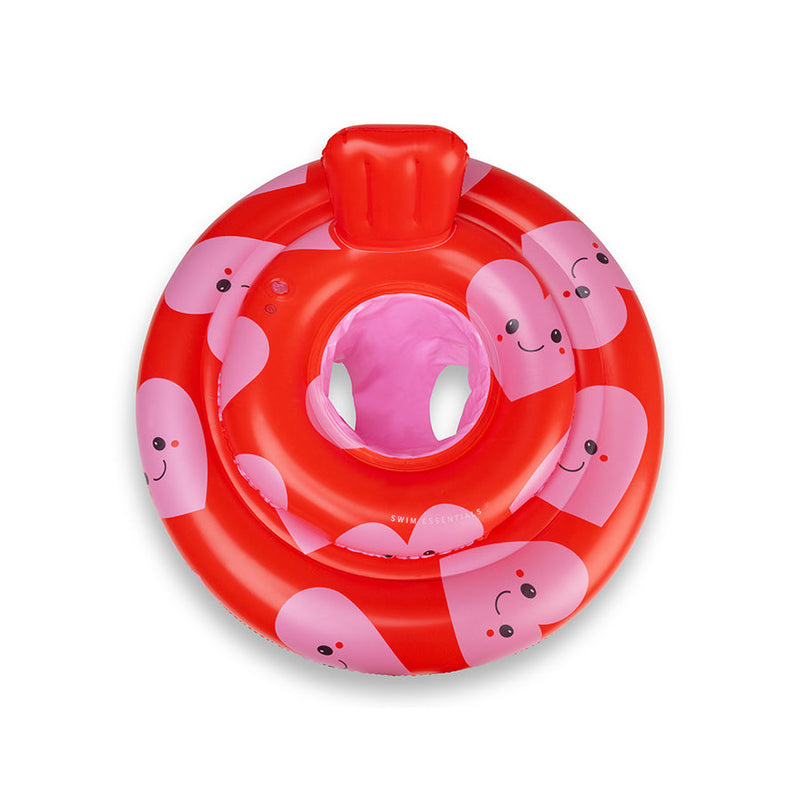 Load image into Gallery viewer, Hearts | rood roze baby float 0-1 jaar
