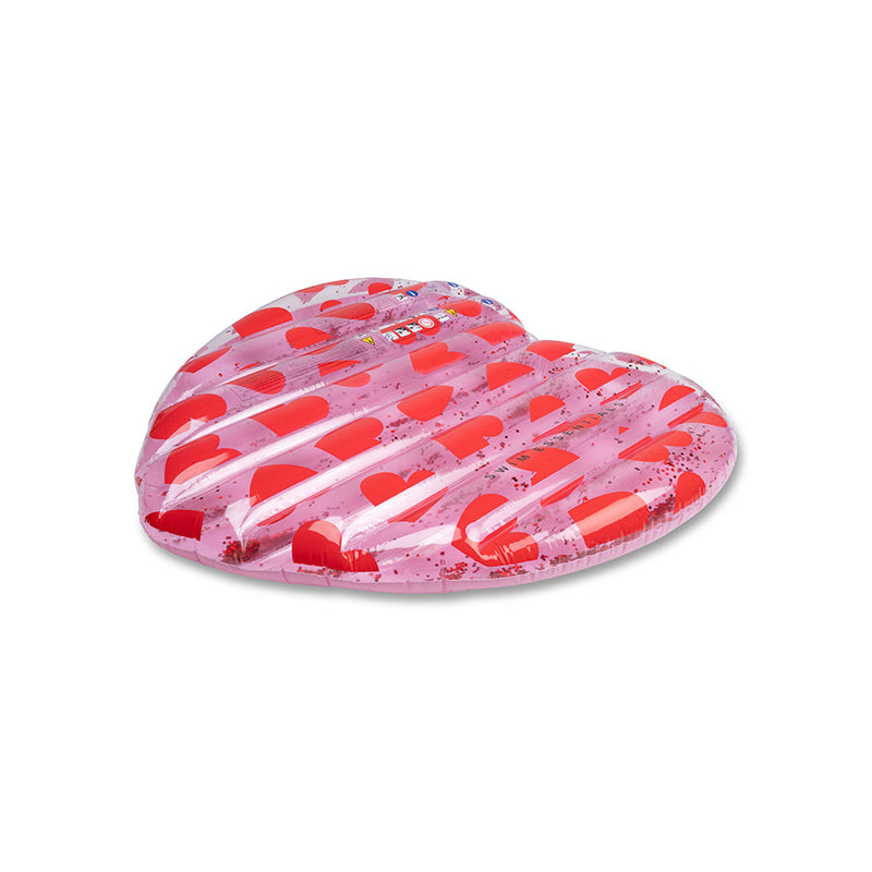 Load image into Gallery viewer, Mini hearts | roze hart luchtbed
