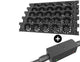 Heatfan 5 - radiatorventilator cinco - zwart + touch sensor