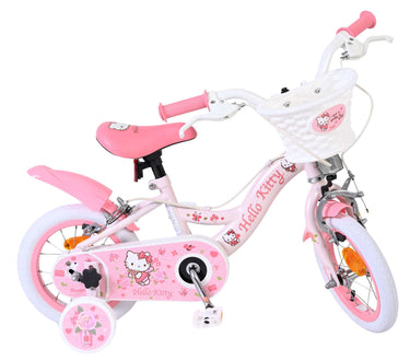 Volare hello kitty kinderfiets - meisjes - 12 inch - roze - twee handremmen