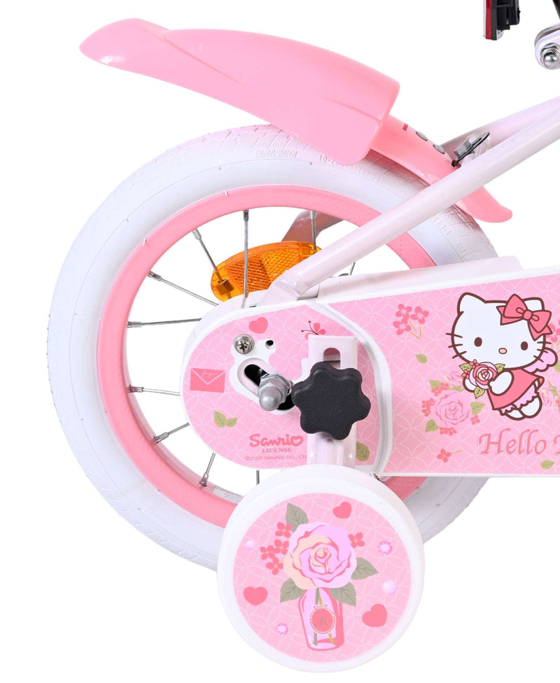 Afbeelding laden in galerijviewer, Volare hello kitty kinderfiets - meisjes - 12 inch - roze

