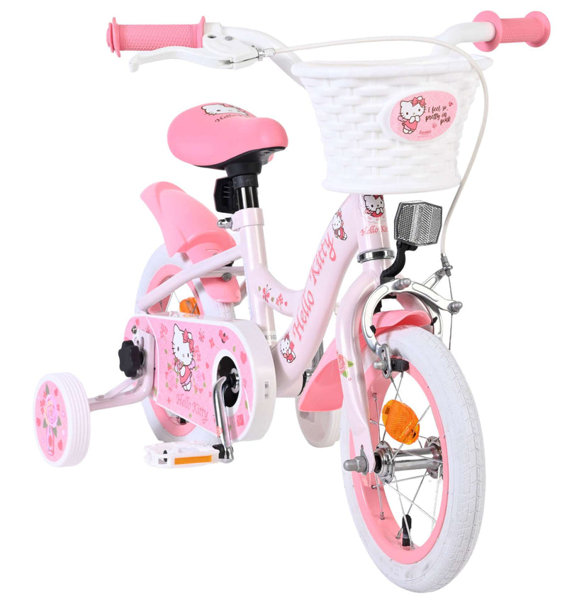 Afbeelding laden in galerijviewer, Volare hello kitty kinderfiets - meisjes - 12 inch - roze
