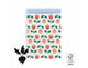 House of products cadeauzakjes - tulips - sky blue - 17x25cm - 200st