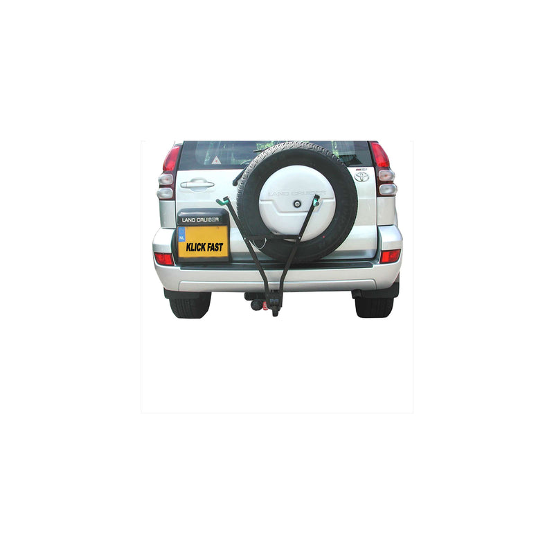 Load image into Gallery viewer, fietsendrager Klick Fast II met kentekenhouder 2 fietsen
