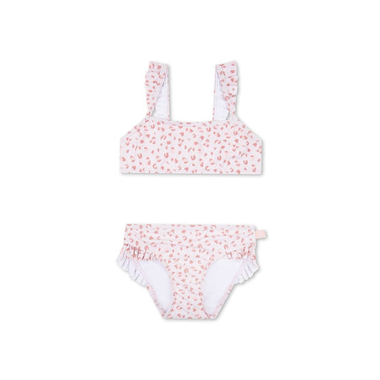 Leopard | oudroze meisjes uv bikini