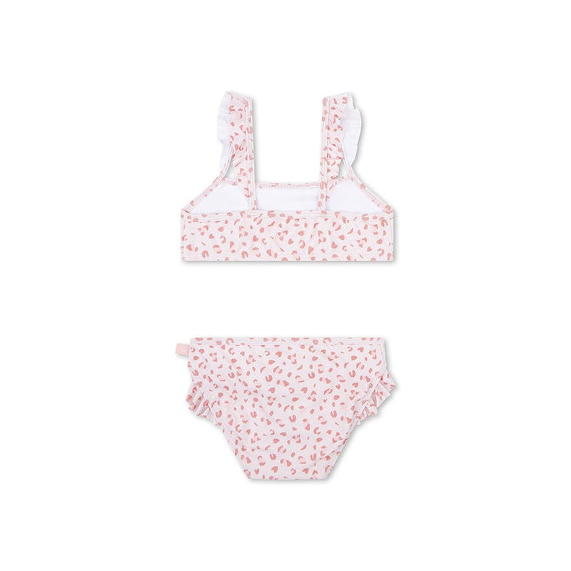 Load image into Gallery viewer, Leopard | oudroze meisjes uv bikini
