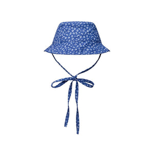 Leopard | blauwe uv zonnehoed