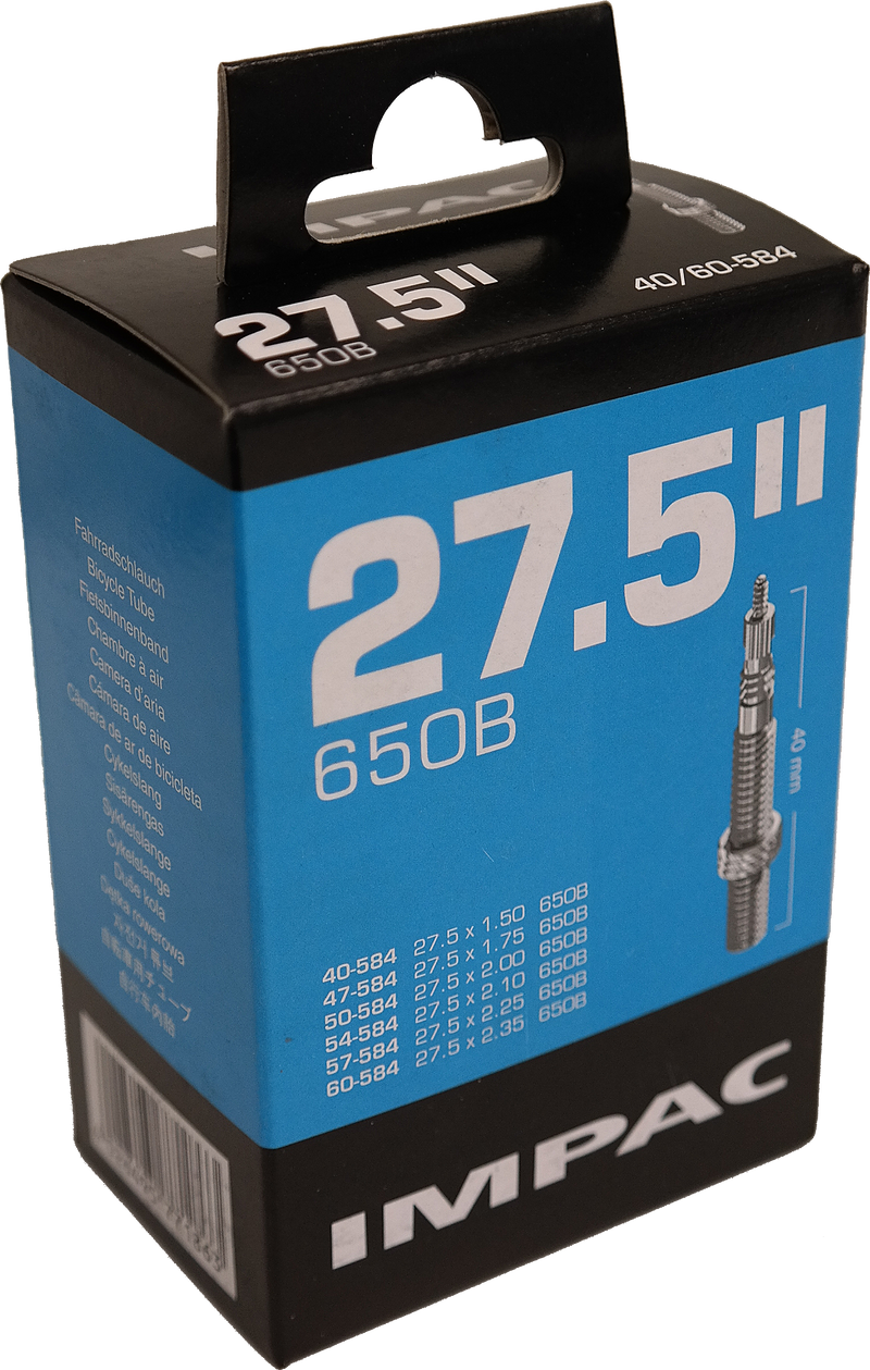 Chargez l'image dans la visionneuse de la galerie, Impac (schwalbe) binnenband sv21 27.5 inch (40 60-584) 40mm
