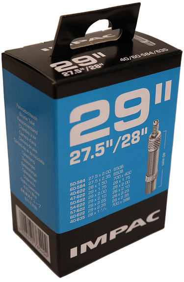 Impac ( schwalbe ) binnenband dv19 28 29 inch 40 60-622 635 40 mm