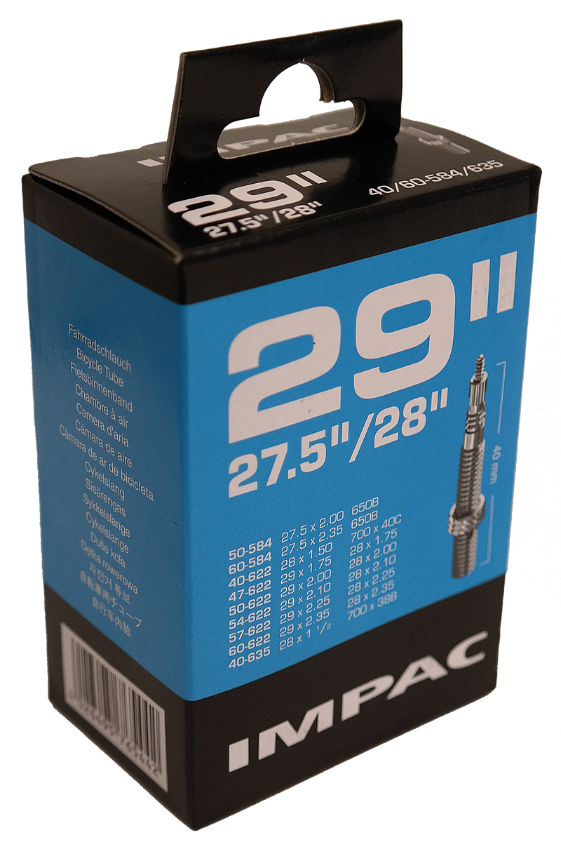 Afbeelding laden in galerijviewer, Impac ( schwalbe ) binnenband sv19 28 29 inch 40 60-622-635 40 mm
