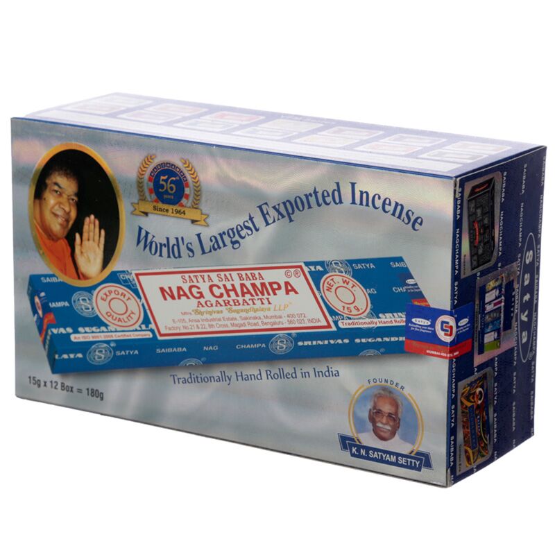 Load image into Gallery viewer, Satya nag champa wierook stokjes
