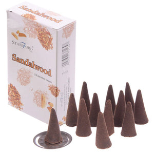 Sandelhout 37164 - stamford wierook kegels