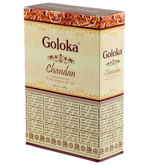 Sandelhout - goloka masala wierook stokjes