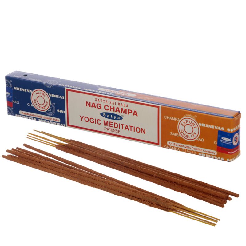 Load image into Gallery viewer, 01342 satya nag champa yogi meditatie wierook stokjes
