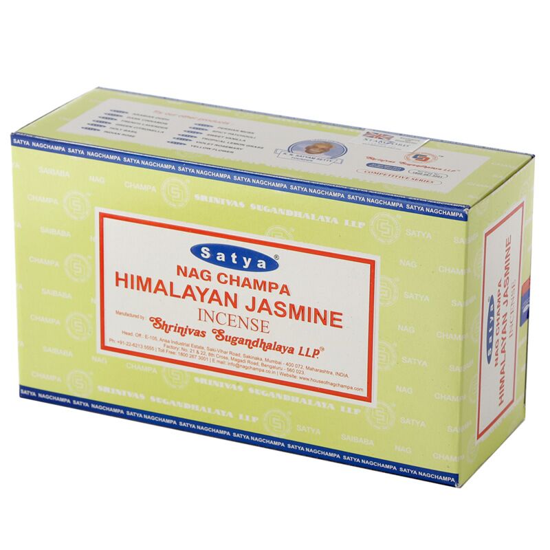 Load image into Gallery viewer, 01358 himalaya jasmijn - satya nag champa wierook stokjes
