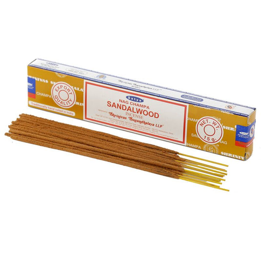 01430 vfm sandelhout - satya nag champa wierook stokjes