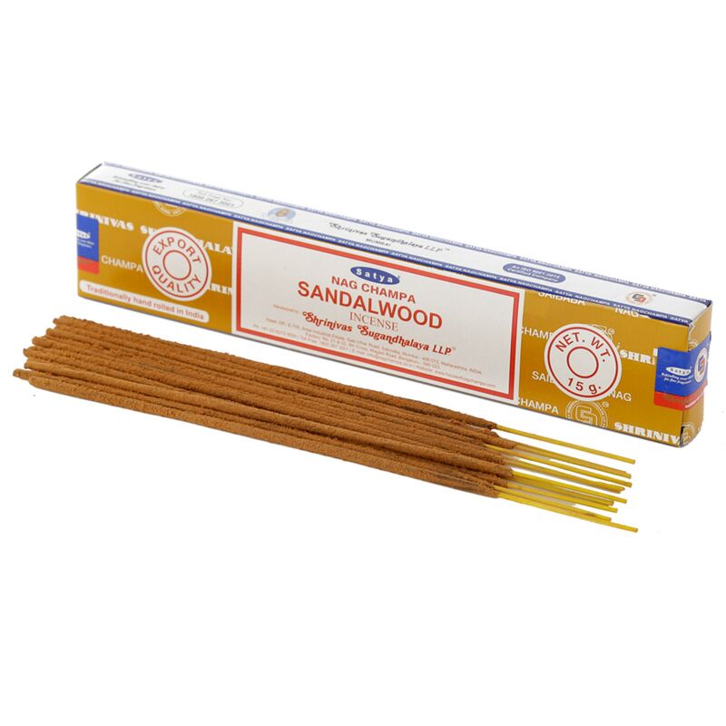 Load image into Gallery viewer, 01430 vfm sandelhout - satya nag champa wierook stokjes
