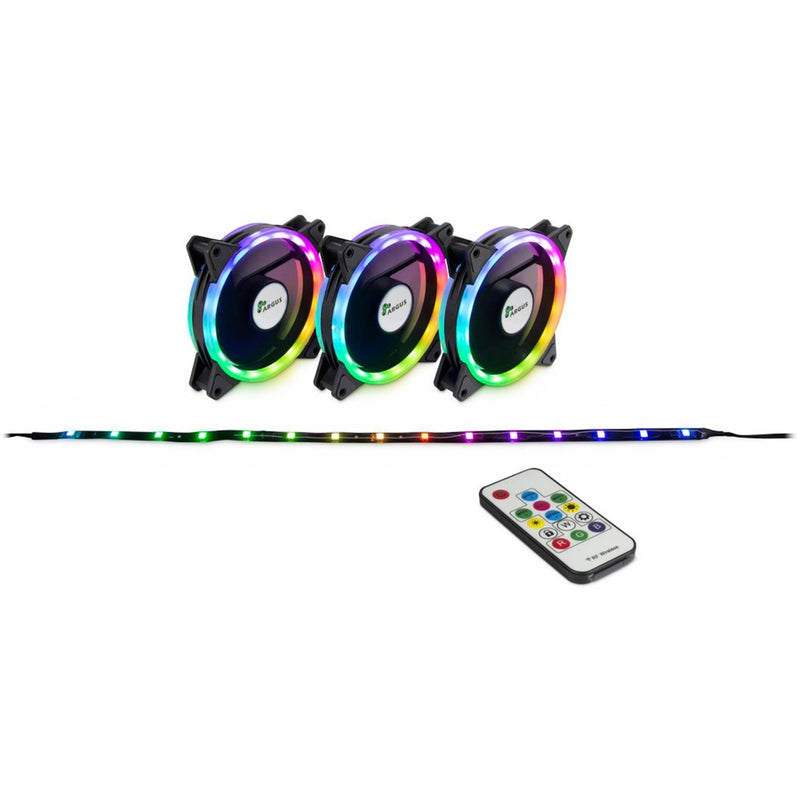 Load image into Gallery viewer, Inter-Tech Fan Set Argus RS-04 RGB
