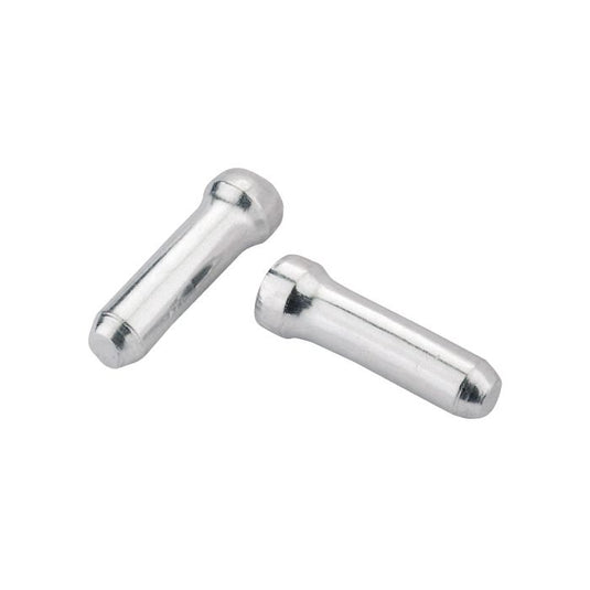 Jagwire cable tips - brake or shift (500pcs) - silver