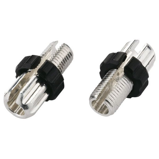 Jagwire m10 adjusting barrel - shimano deore xt - alloy (10pcs) - silver black