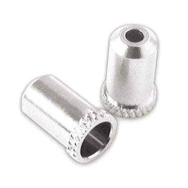 Jagwire cable guide stopper - brass (50pcs) - chrome