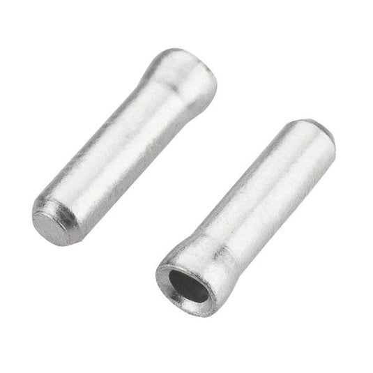 Jagwire cable tips - shift (500pcs) - silver