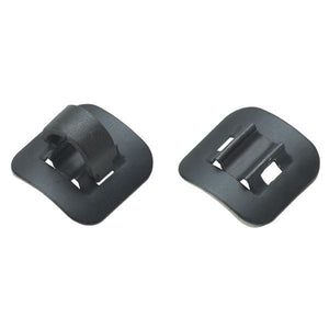 Jagwire alloy stick-on cable guide (50pcs) - black