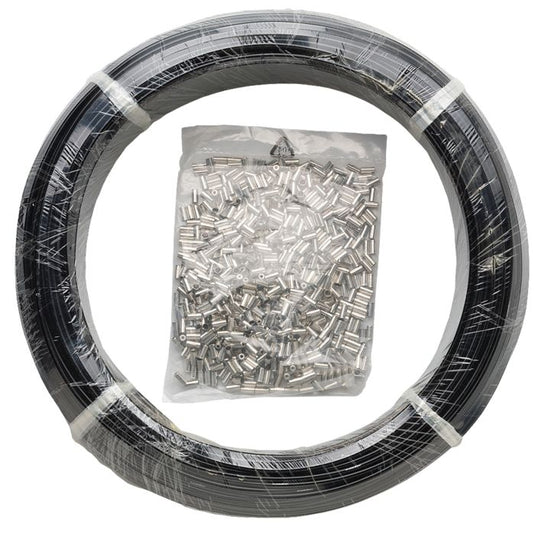 Jagwire brake housing 5mm cex (end caps included) (200 m) - black