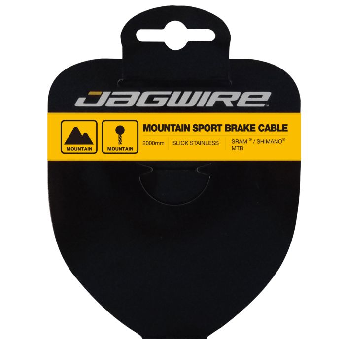 Afbeelding laden in galerijviewer, Jagwire mountain brake cable - sport slick stainless - 1.5x3500mm - sram shimano
