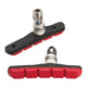 Jagwire mountain sport brake pad - red