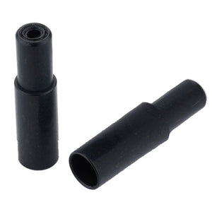 Jagwire end caps - pop 5mm brake (keb) - alloy (20pcs) - black