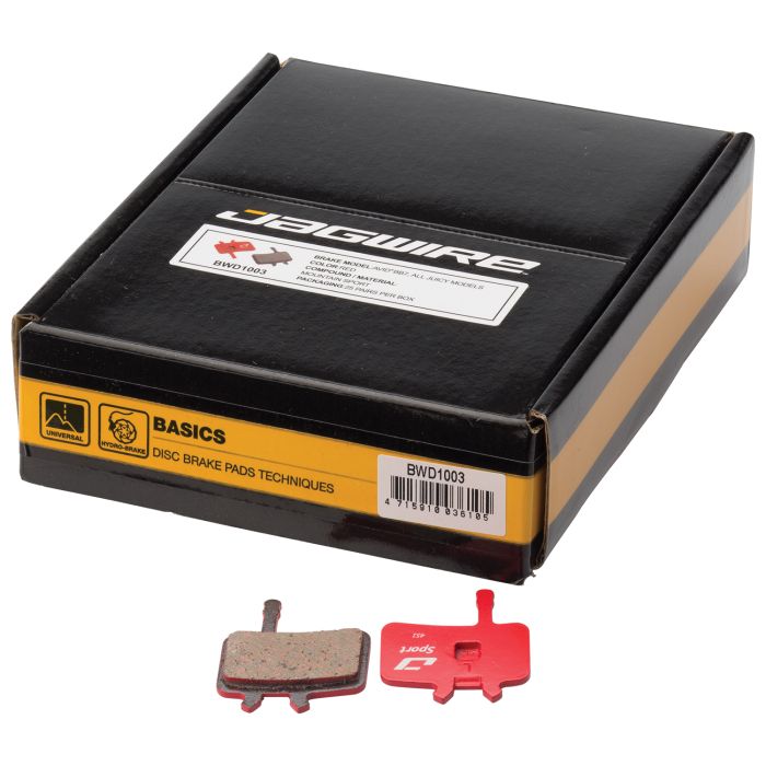 Afbeelding laden in galerijviewer, Jagwire sport semi-metallic disc brake pad - workshop (25 pairs) - avid (bb7, juicy)
