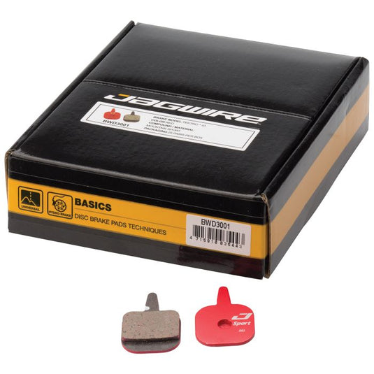 Jagwire sport semi-metallic disc brake pad - workshop (25 pairs) - tektro (io)