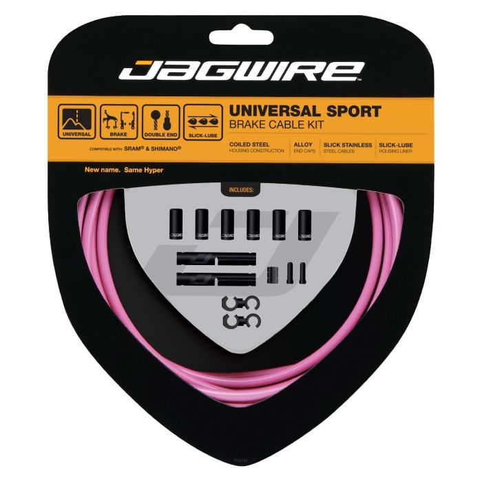 Afbeelding laden in galerijviewer, Jagwire universal sport brake kit - pink
