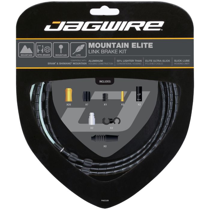 Afbeelding laden in galerijviewer, Jagwire mountain elite link brake kit - black
