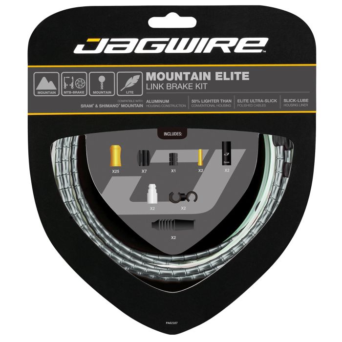 Afbeelding laden in galerijviewer, Jagwire mountain elite link brake kit - gray

