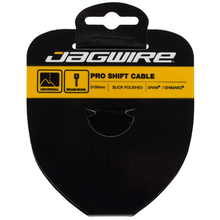 Afbeelding laden in galerijviewer, Jagwire shift cable - pro polished slick stainless - 1.1x3100mm - sram shimano
