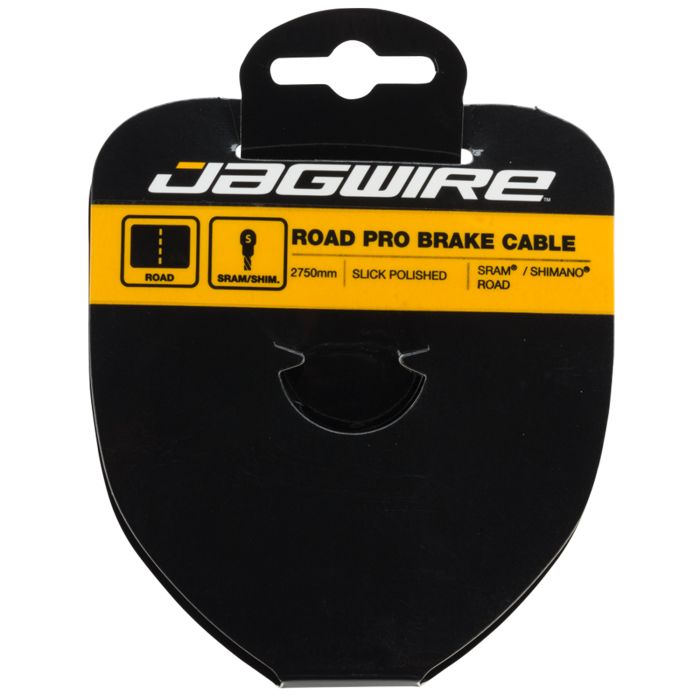 Afbeelding laden in galerijviewer, Jagwire road brake cable - pro polished slick stainless - 1.5x2750mm - sram shimano
