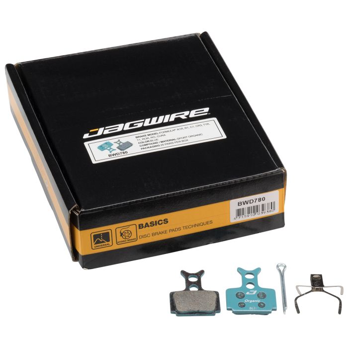 Chargez l'image dans la visionneuse de la galerie, Jagwire sport organic disc brake pad - workshop (25 pairs) - formula (cura)
