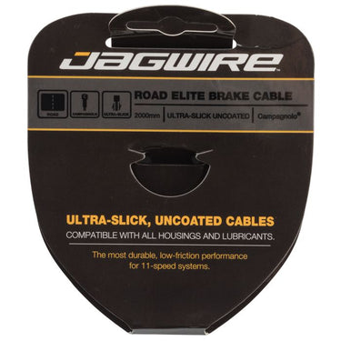Jagwire road brake cable - elite polished ultra-slick stainless - 1.5x2000mm - campagnolo