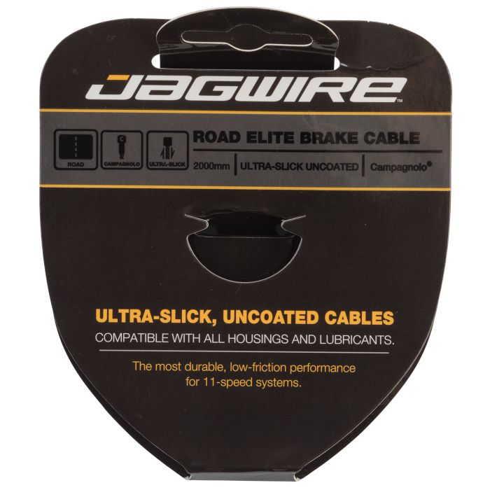 Afbeelding laden in galerijviewer, Jagwire road brake cable - elite polished ultra-slick stainless - 1.5x2000mm - campagnolo
