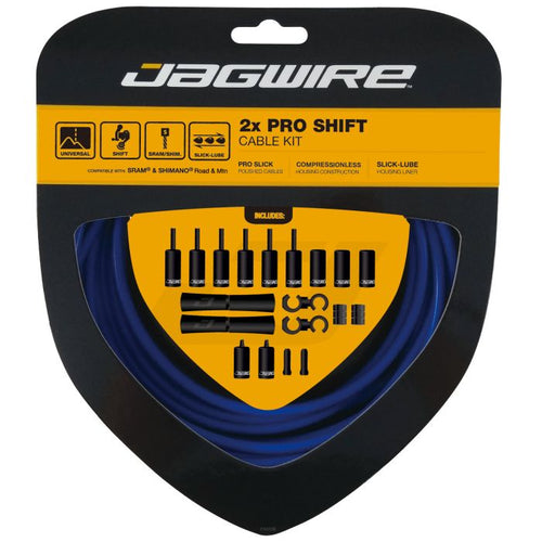 Jagwire 2x pro shift kit - sid blue